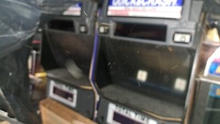 TWO Quick and Crash Nanco Arcade Machines 