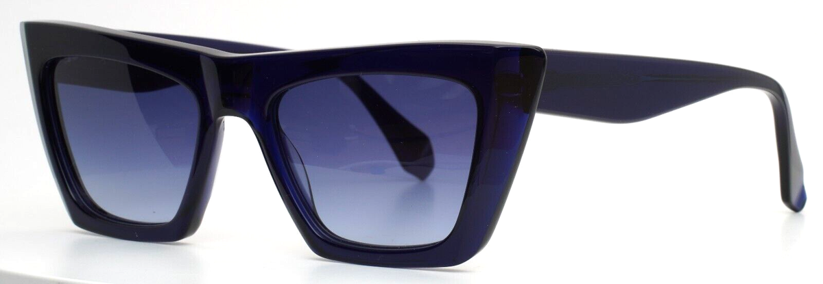 GIGI STUDIOS Ane 6791/3 Navy Womens Cat Eye Gradient Sunglasses 50