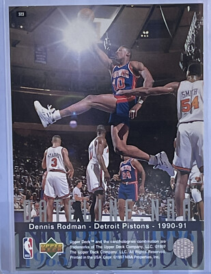 DENNIS RODMAN ~ 1996-97 Upper Deck ~ Dateline: NBA #323 | Bulls | eBay