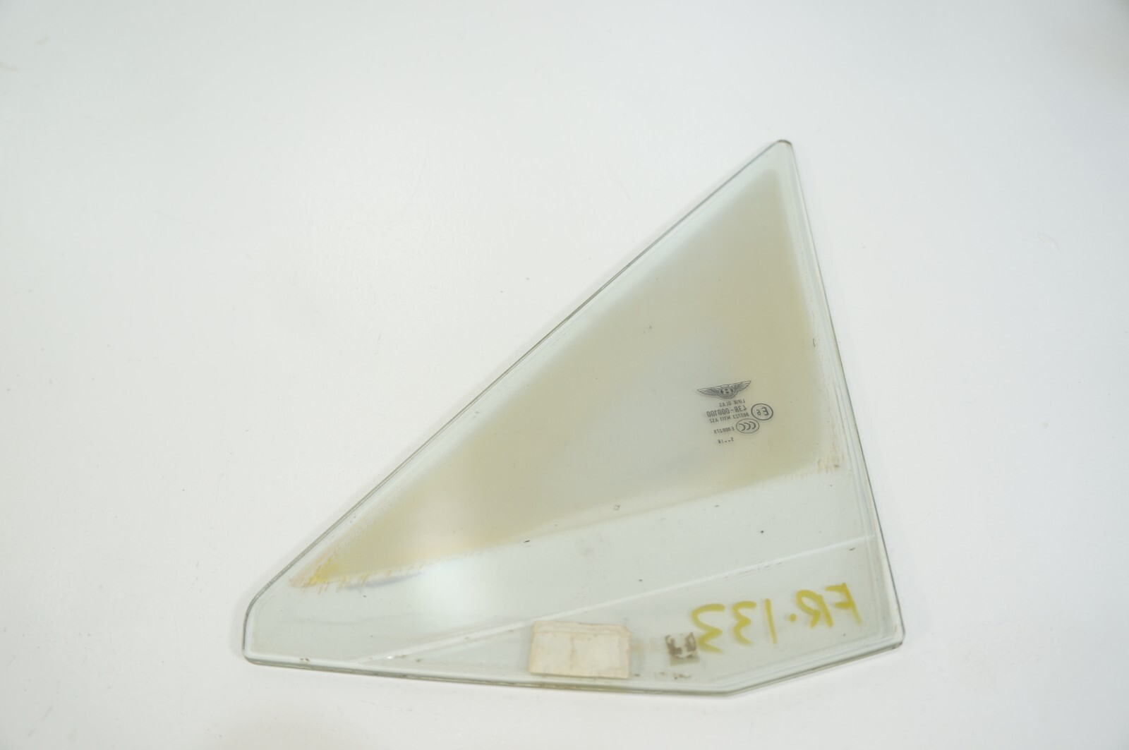 06-12 Bentley Continental Flying Spur Front Right Side Door Window Vent Glass