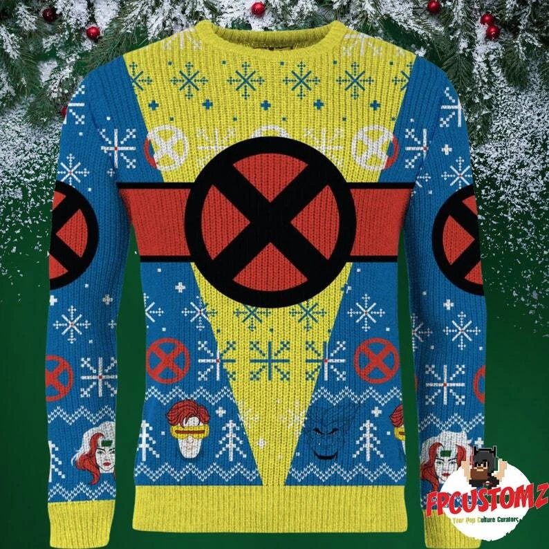 X-Men: Christmas Jumper Christmas Ugly Sweater