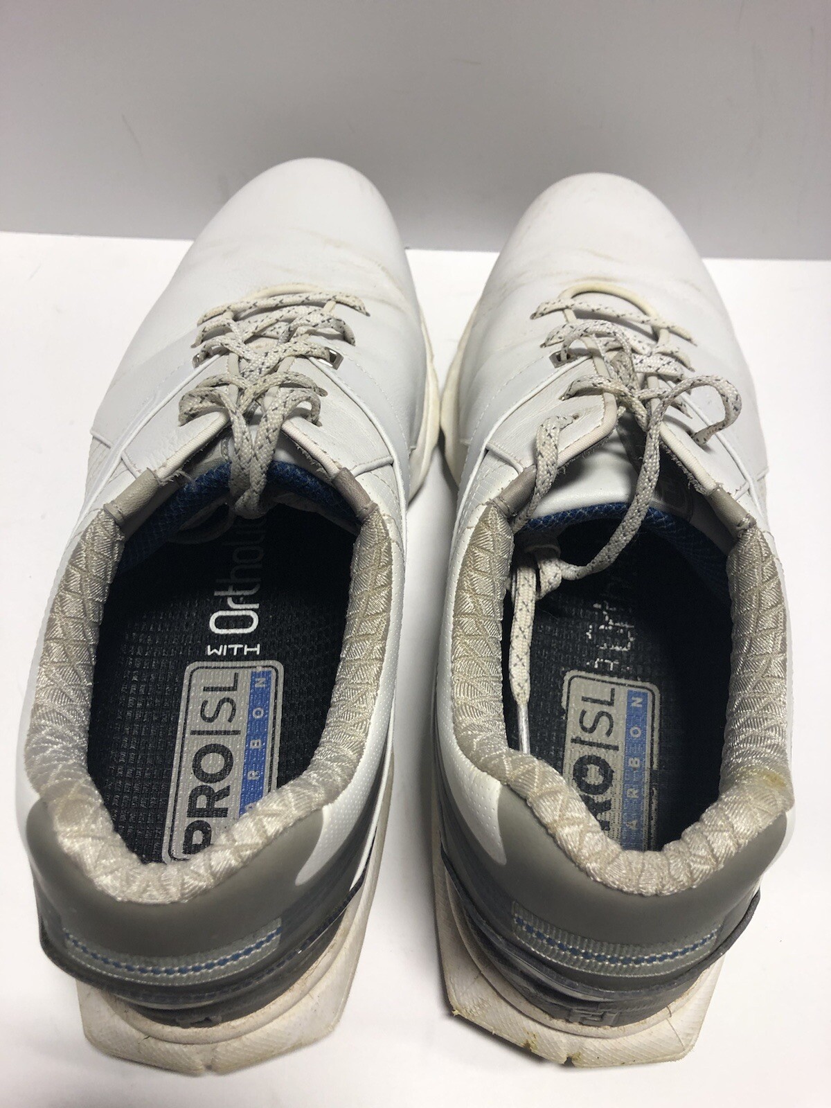 FootJoy Men’s Pro/SL Carbon Boa Golf Shoe White Size … Gem