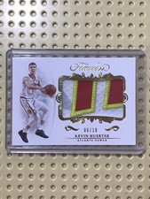 2018-19 Panini Flawless KEVIN HUERTER RC Game Worn 06/10 Rookie Patch