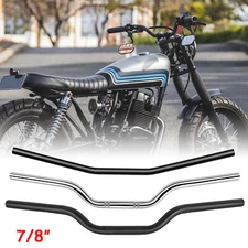 7/8" Low Rise Hanger Handlebar Drag Bar For Honda CB 250 125 350 400 450 650 750