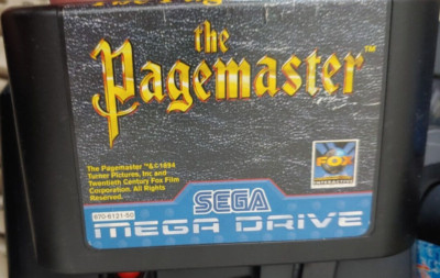Pagemaster (1994) Sega Mega Drive (Modul) working cond classic 16-bit game