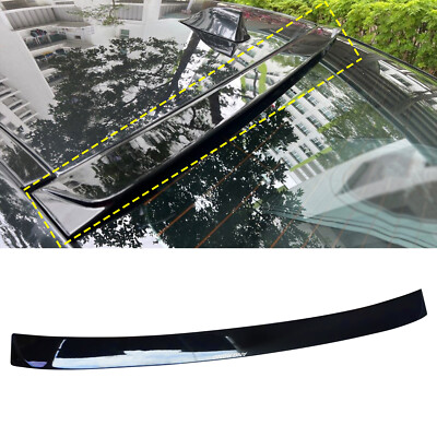 Schwarz Heckspoiler für BMW 5er F10 2010-16 Dach Spoiler Flügel Lippe Sport Look