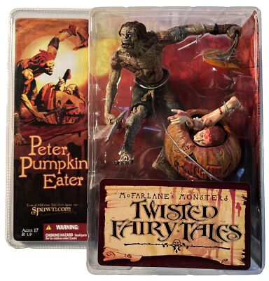 McFarlane Monsters Twisted Fairy Tales Peter Pumpkin Eater Collectible Fig B198