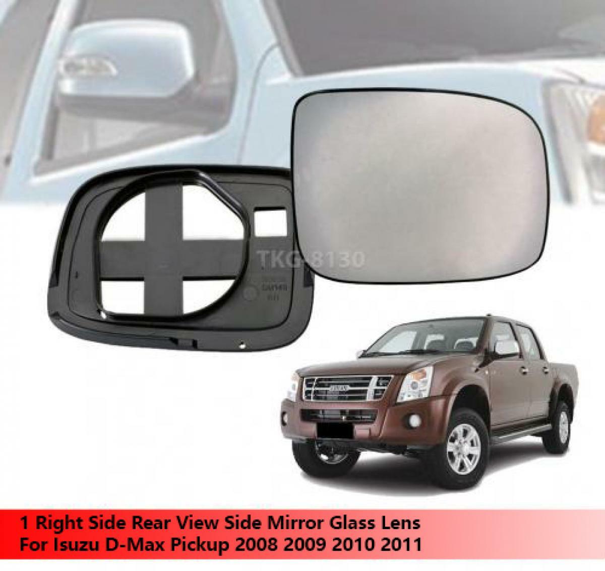 1 Right Side Mirror Glass Lens Use Isuzu D-Max Dmax 2008