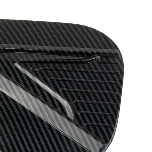 Carbon fiber Fuel Tank Gas Door Trim Cover fit For Nissan Pathfinder