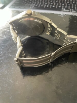 MERONA MEN WATCH JAPAN MOVEMENT BASE METAL 1099 SILVER COLOR