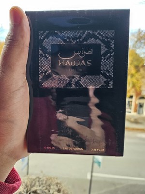 Hawas for him by Rasasi Eau De Parfum Spray 3.38 oz/100 ml - New Sealed In Box