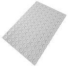 96 Clear Self Adhesive Flat Bumper Pads Rubber Feet for Coasters, Crafts & Glass
