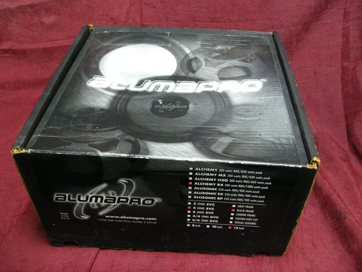 ONE Alumapro Alchemy RX 500RMS/1000W Peak 12