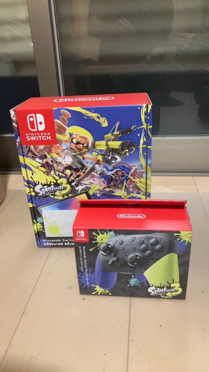Nintendo Switch Console (OLED Model) - Splatoon 3 w