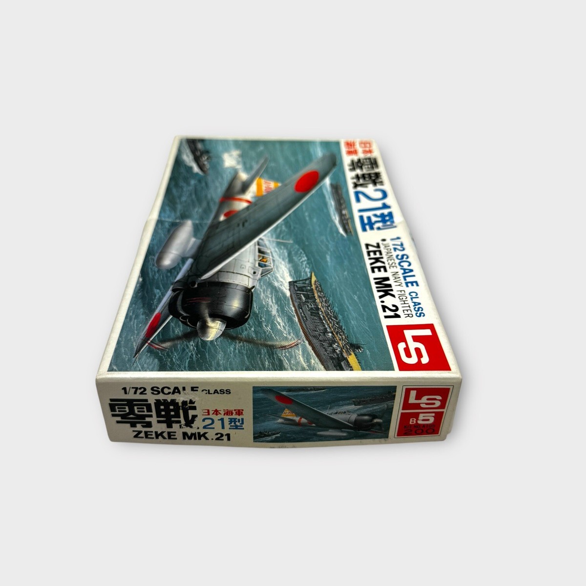 Vintage LS 1/72 Scale Class Zeke MK.21 Japanese Navy Fighter | eBay