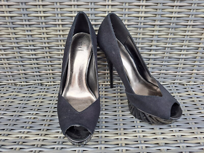Bakers Leder Plateau Pumps mit Stiletto-Absatz in Gr. 38