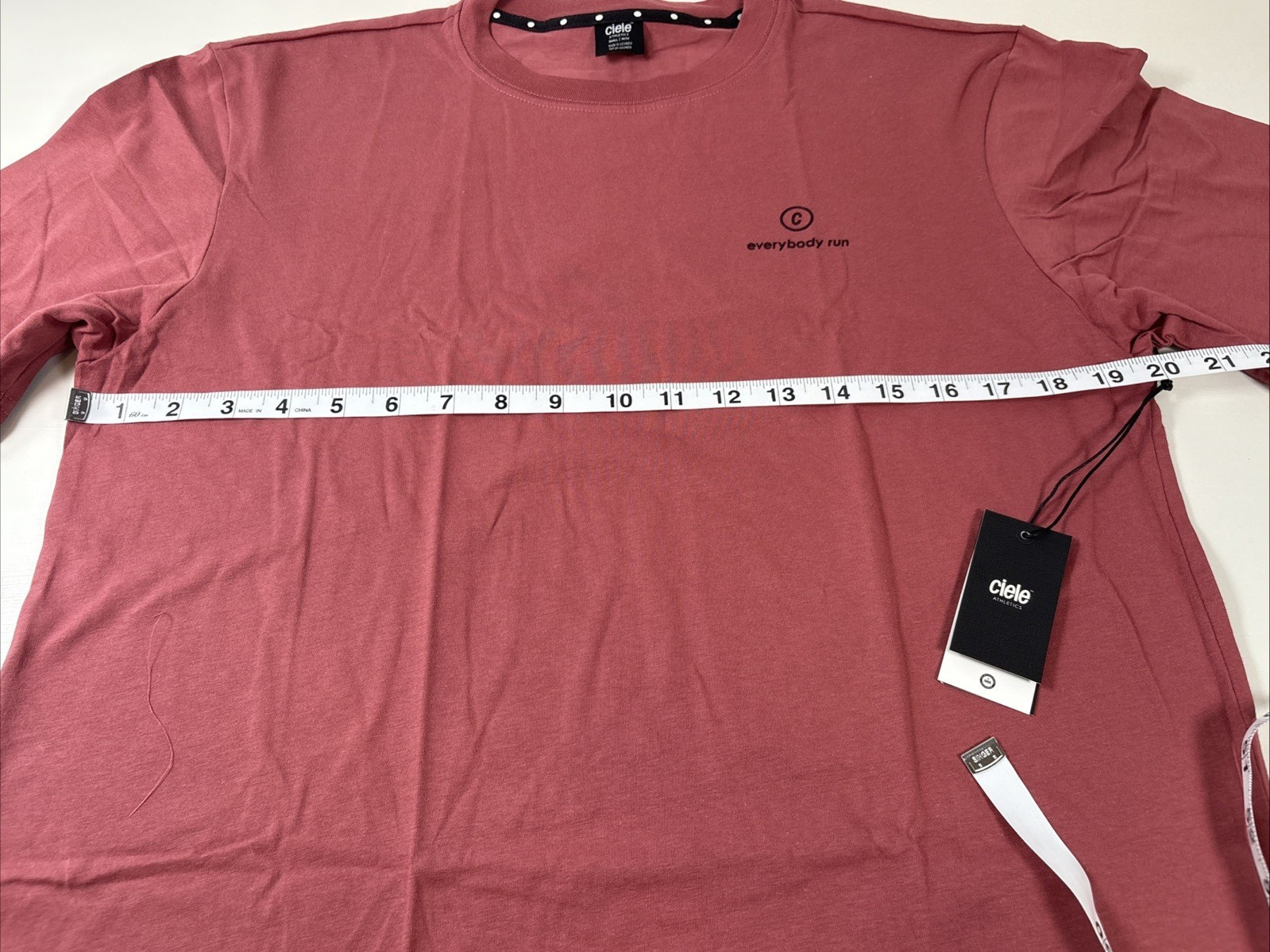 Ciele Athletics Womens Everyone Run T-Shirt Short Sleeve Size Small