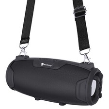 10W Indoor/Outdoor Bluetooth Karaoke Speaker With Microphone  Shoulder Strap