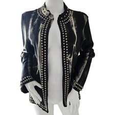 Stunning Vocal Usa Jacket, Size Medium Wears Easy 10/12. Studded Trim