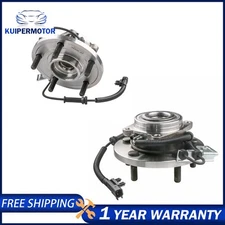Pair Front Wheel Hub Bearing ASSY For 2008-12 Chrysler Dodge VW Routan 513273
