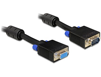 20m SVGA Verlängerungskabel Monitor Verlängerung Kabel S-VGA VGA SUB-D Kabel PC