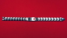 Magnetic Stainless Steel Medical Alert Bracelet, Men/Women, Pain Relief Therapy