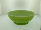 ANCHOR HOCKING FIRE-KING WARE GREEN  SET OF 4! 4 BOWLS