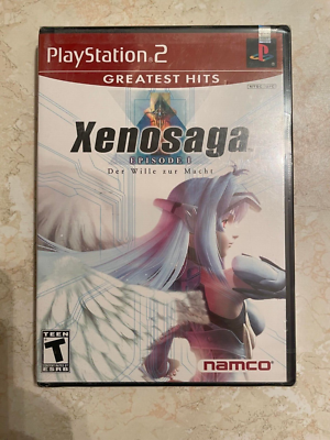 Xenosaga Episode I : Der Wille Zur Macht (PS2, NTSC, 2004) - Bon état Avec Manuel
