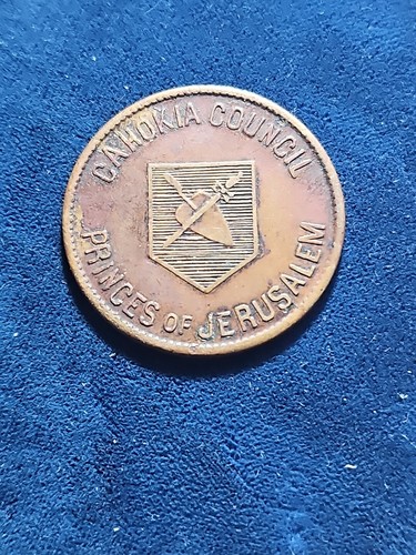 Token Coin Princes of Jerusalem Valley Of Chicago Council A.A.S. RITE(M.T.#0313)