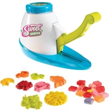Sweet Shaper Toy Box 8 Molds Custom Fruit Chew Candy Whistle Mold Machine
