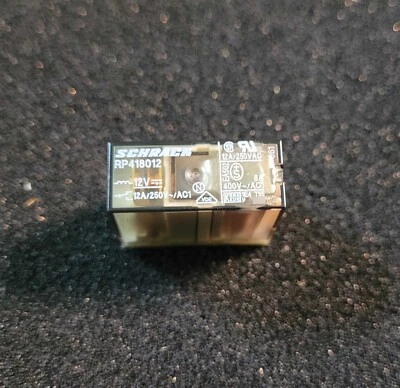 RP418012 || Schrack || 12V Relay NEW & Original || 1 pc