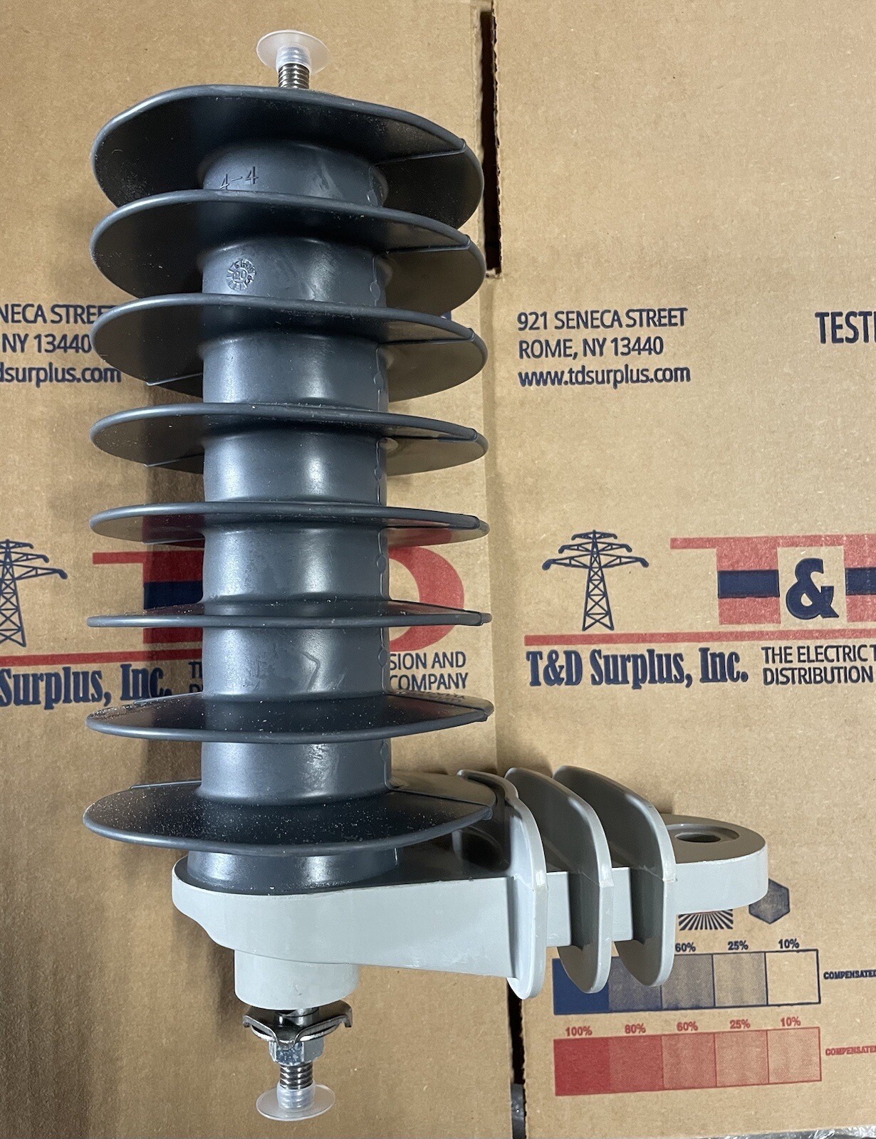 OHIO BRASS, DIST ARRESTER, RISER, HPS, PVR OPTIMA, 18kV, 15.3kV MCOV ...