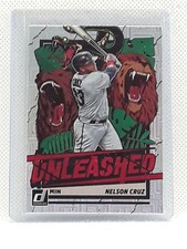 Nelson Cruz 2021 Donruss Baseball - Unleashed Vector #UNL12 - Minnesota Twins
