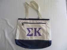 Borsa tote in tela Sigma Kappa usata in ottime condizioni