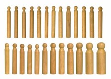 24-Piece Wooden Dapping and Doming Punch Set Jewelry Making Metal Forming Kit