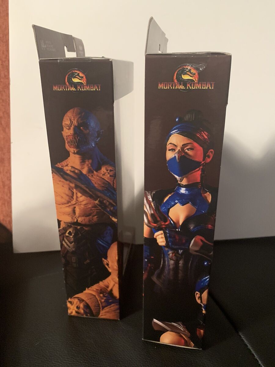 COMBO Kitana + Baraka Mortal Kombat - McFarlane - Sonho Geek