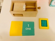 NEW Lovevery wooden counting box complete set