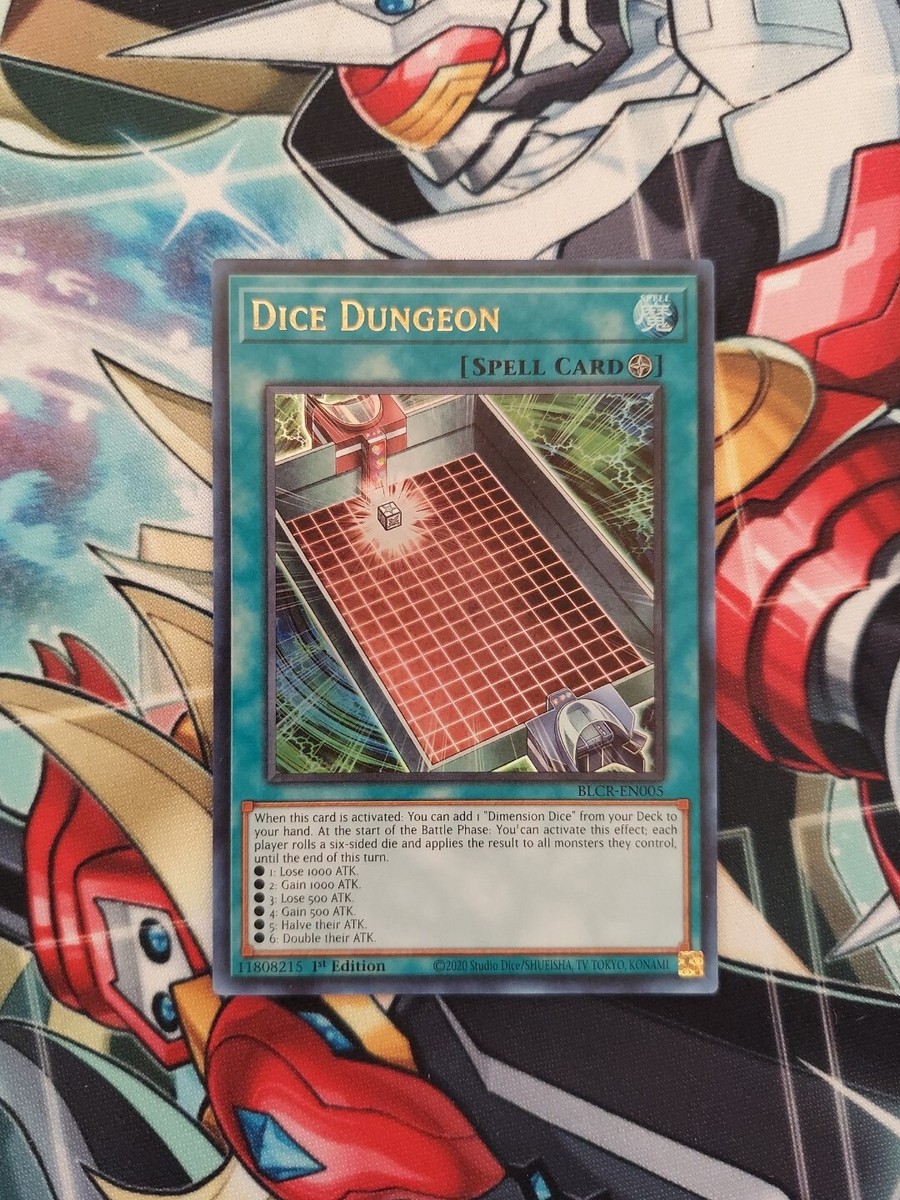 Yugioh! Dice Dungeon - BLCR-EN005 - Ultra Rare - 1st Edition - NEAR MINT -  MINT | eBay