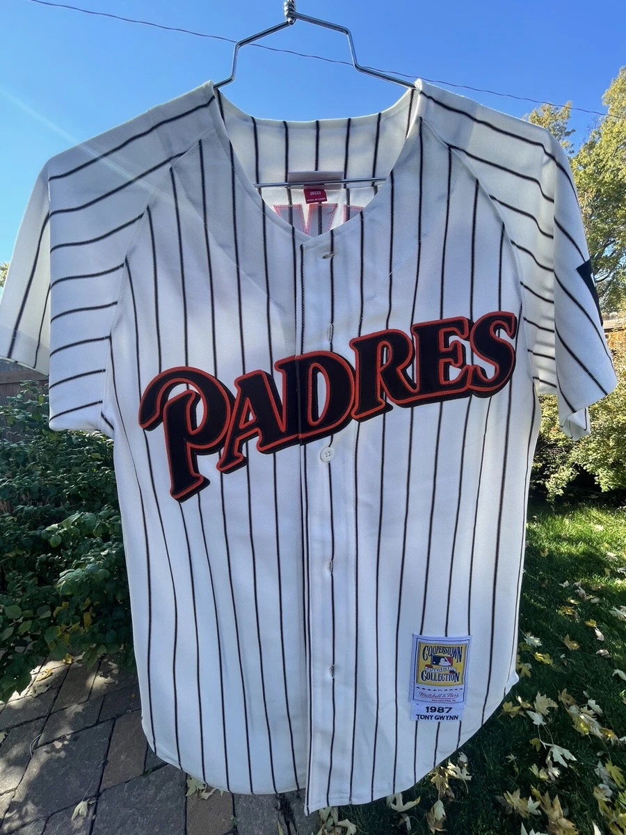 Tony Gwynn San Diego Padres Mitchell & Ness Cooperstown Authentic Jersey  size S