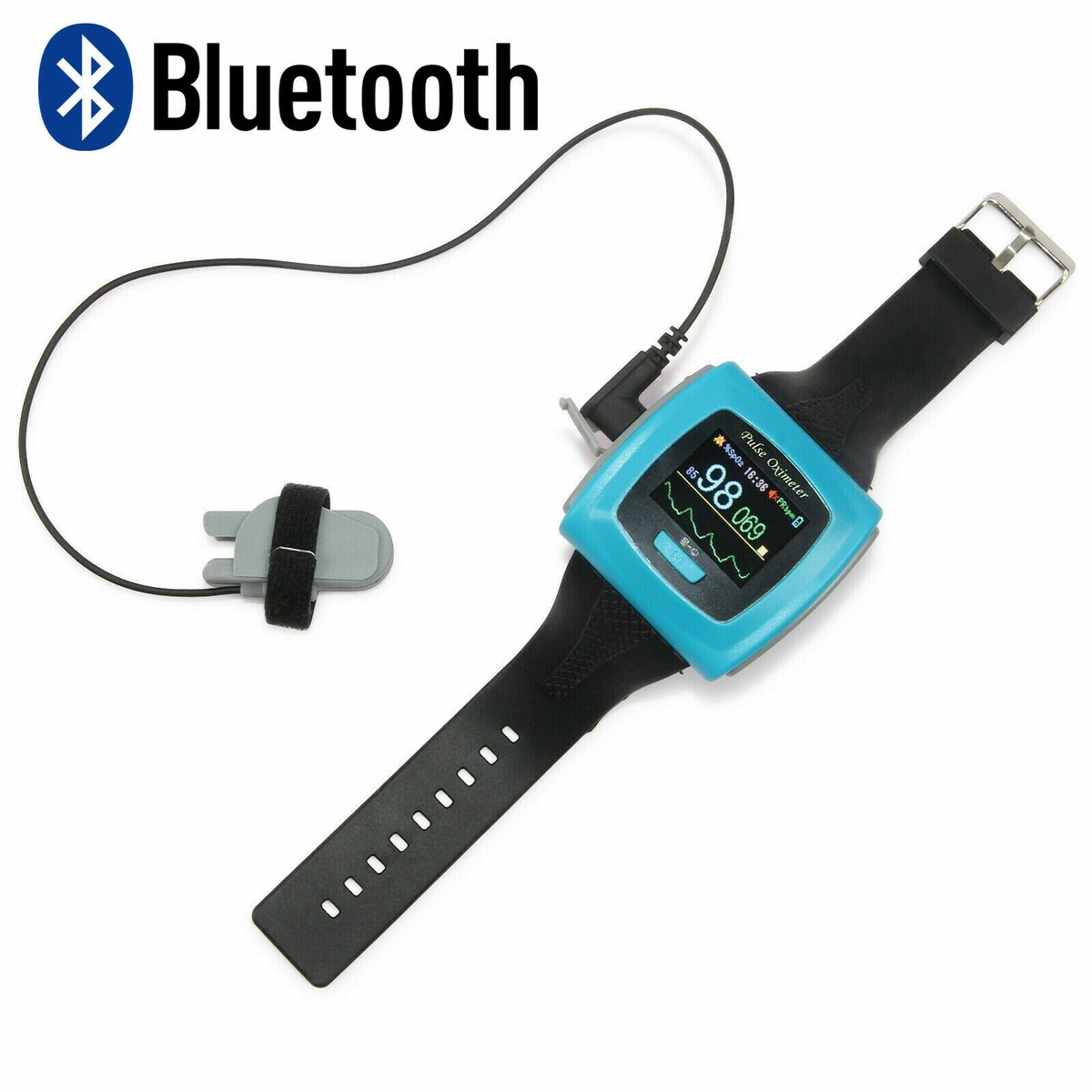 Oximeter Best Sp02 Watch Wrist Wear Pulse Oximeter Bluetooth