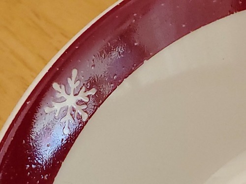 Royal Seasons Stoneware 6.75" Soup/Cereal Bowls Snowmen Set of 6 EUC - Picture 10 of 11