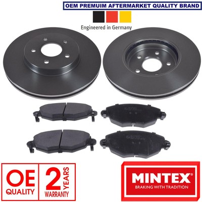 X-Type Front Drill Slot Brake Rotors+Ceramic Brake Pad Jaguar Mondeo For Ford