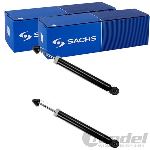 2X Sachs Gasdruck StoßDÄMpfer Hinten Passend FÜR Chevrolet Aveo Daewoo Kalos |-image