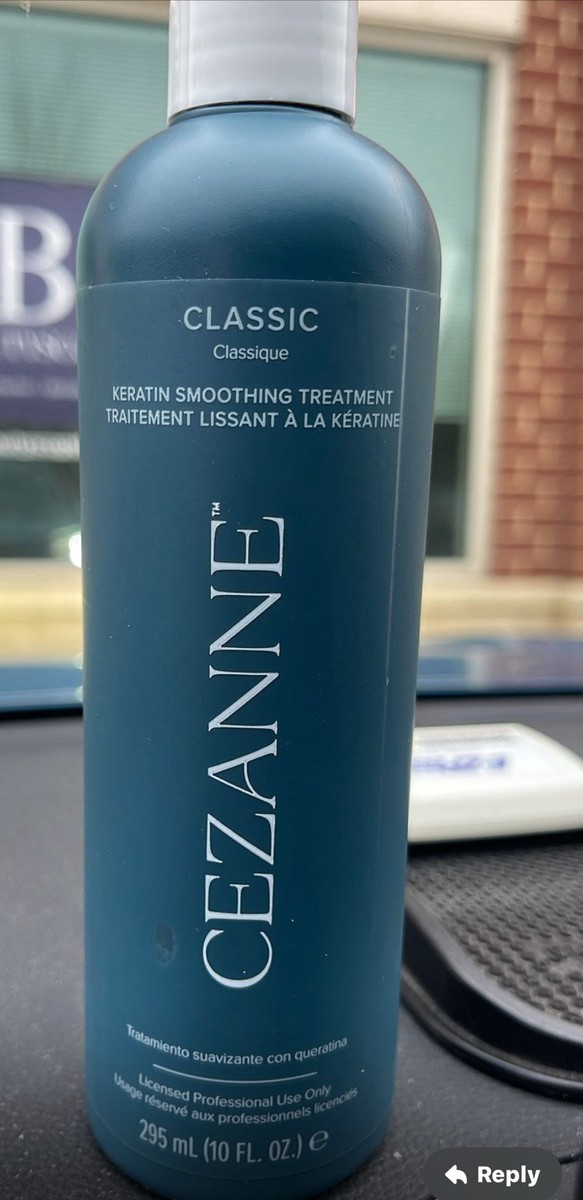 Cezanne Keratin hair smoothing treatment