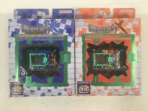 Digital Monster X As’ Maria Digimon 2 set War Greymon Metal Garurumon X Antibody - Picture 1 of 2