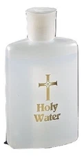 Holy Water Bottle with Flip Spout