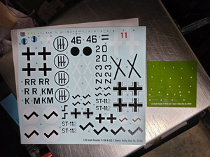 Hobby Boss 1/35 WWII German Fieseler Storch Model Airplane Kit Decals