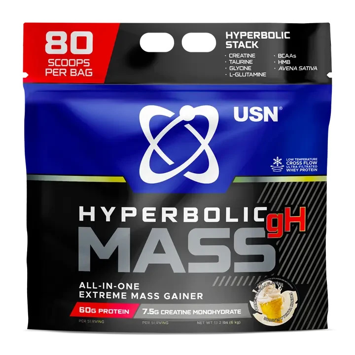 USN Hyperbolic Mass All in One Muscle Mass Protein Shake Gainer