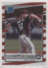 2020 Donruss Optic Rated Rookies Choice Freedom Prizm 16/45 Adrian Morejon uk2