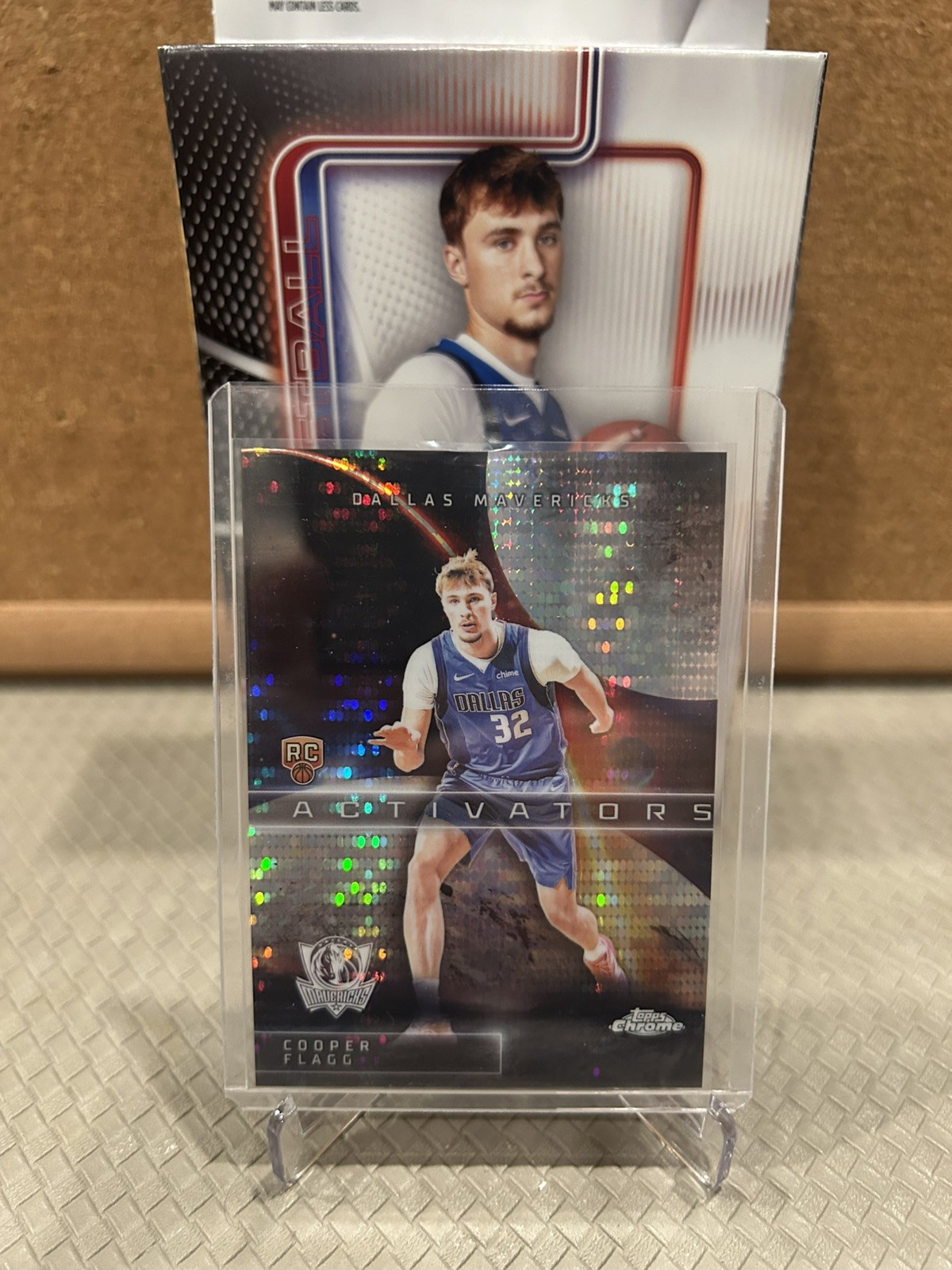 COOPER FLAGG 2025-26 Topps Chrome Activators PULSAR Rookie Mavericks #AC-11